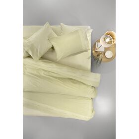 Σετ 4τμχ. Σεντόνια με Λάστιχο Novel Lime 170x200+32 guy Laroche  100% Cotton Percale