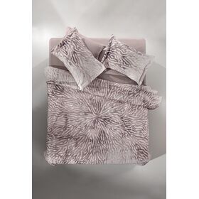 Παπλωματοθήκη Relievo Dusty Pink 225x245 guy Laroche  top Μicrosuede / Bottom Βαμβάκι