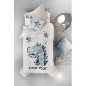 Παιδική Παπλωματοθήκη Orin sky 165x225 guy Laroche Light Blue top Μicrofiber / Bottom Βαμβάκι