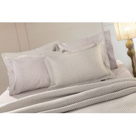 Κουβέρτα Vigo Linen 245x260 guy Laroche  60% Cotton, 40% Polyester Jacquard