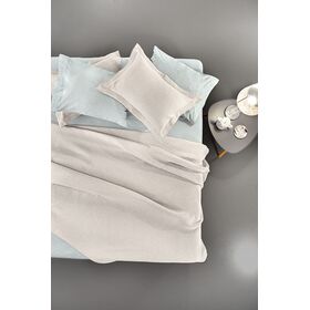 Κουβέρτα Rain Natural 245x260 guy Laroche  60% Cotton, 40% Polyester Jacquard