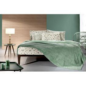 Κουβέρτα Rombus Olive 220x240 guy Laroche Olive 100% Velour Microfiber