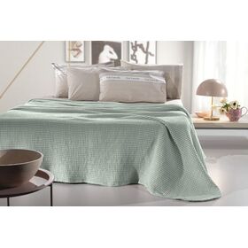 Κουβέρτα Eternity Aloe 230x240 guy Laroche  100% Cotton Stonewashed