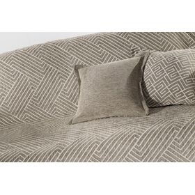 Διακοσμητικό Μαξιλάρι Draw Taupe 45x45 (Χωρίς Γέμιση) guy Laroche  37% Cotton-21%polyester-42% Acrylic