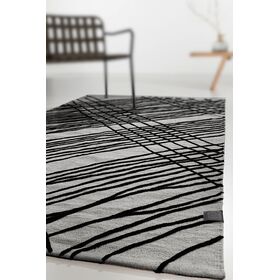 Καλοκαιρινό Χαλί 160x230 Tube Silver guy Laroche Silver 100% Βαμβάκι