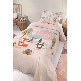 Κουβέρτα Ultrasoft Timber Pudra 160x220 Saint Clair Mixed 100% Polyester