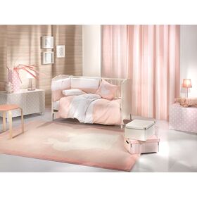 Σετ 6τμχ Βρεφική Προίκα Lapin Pink Saint Clair  100% Βαμβάκι