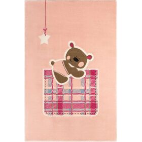 Χαλί Teddy Pink 150x200 Saint Clair  95% Πολυπροπυλένιο / 5% Ακρυλικό