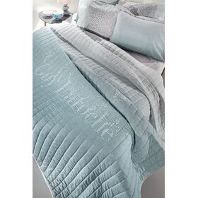 Κουβερλί Dotty Aqua 220x240 guy Laroche  100% Microsuede