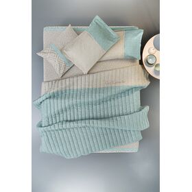Κουβερλί Occio Aqua 220x240 guy Laroche  100% Microsuede