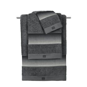 Σετ 3τμχ Πετσέτες Mykonos Anthracite guy Laroche  100% Cotton 500 Gr/m 2