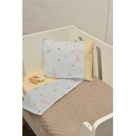 Κουβέρτα Λίκνου Διπλής Όψης Minky Sophie la Girafe σχ 504