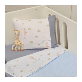 Κουβέρτα Κούνιας Διπλής Όψης Minky Sophie la Girafe σχ 501
