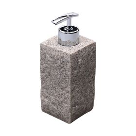 Estia Αντλια Σαπουνιου Rock Ρhτινης 240ml Γκρι