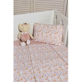 Oliver Baby Σχέδιο 202 Σεντόνια Κούνιας 100% Βαμβάκι - 3 τεμ 110χ160