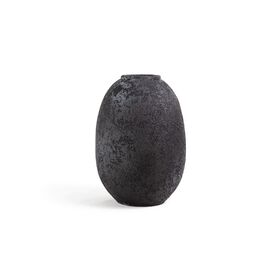 Κεραμικό Διακοσμητικό Βάζο Siso nic Black Spot Gray Large (27x27x40) Soulworks 0630058