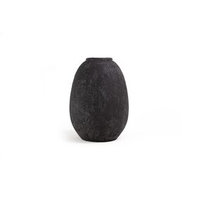 Κεραμικό Διακοσμητικό Βάζο Siso nic Black Spot Gray Medium (24x24x36) Soulworks 0630059