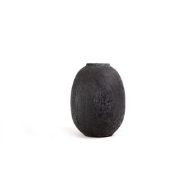 Κεραμικό Διακοσμητικό Βάζο Siso nic Black Spot Gray Small (22x22x31) Soulworks 0630060