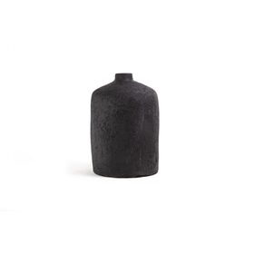Κεραμικό Διακοσμητικό Βάζο Siso ban Black Spot Gray Medium (20x20x32) Soulworks 0630073