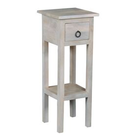 Maison Classic Έπιπλο Stand - Ξύλο Mango Antique Άσπρο