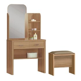Caliber set Τουαλέτα + Σκαμπό Απόχρωση Sonoma oak