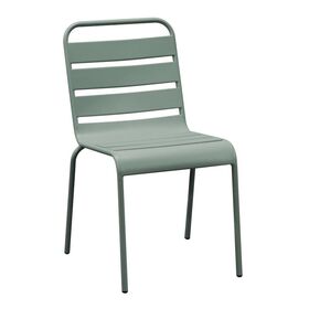Brio Καρέκλα-pro Στοιβαζόμενη Μέταλλο Βαφή Sandy Green 5635c