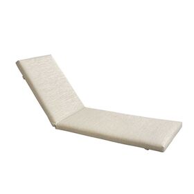 Sunlounger Μαξιλάρι Ξαπλώστρας Textilene Μπεζ με Φερμουάρ & Velcro (Foam+polyester)
