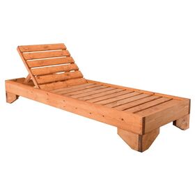 Verano Ξαπλώστρα (a) Καρυδί Pine (Πεύκο)