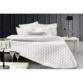 Σετ 3τμχ Κουβερλί Aelia White 240x250 guy Laroche  100% Polyester