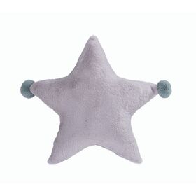 Διακοσμητικό Μαξιλάρι 45x45 nef-nef baby star grey rabbit fur 100% polyester