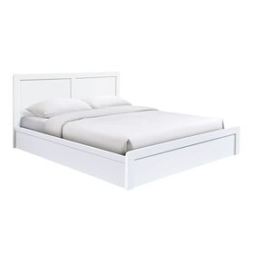 Caliber Κρεβάτι Διπλό για Στρώμα 160x200cm, Απόχρωση Άσπρο