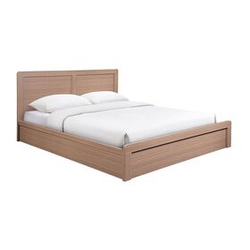 Caliber Κρεβάτι Διπλό για Στρώμα 160x200cm, Απόχρωση Sonoma oak