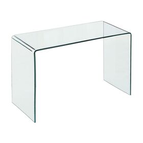 Glasser Κονσόλα - Γραφείο Διάφανο Γυαλί 12mm