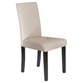 Maleva-l Καρέκλα pu Ivory - Wenge