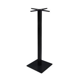 Prato Βάση Τραπεζιού bar 45x45cm H.108cm Μέταλλο Βαφή Μαύρο / 14,50kg