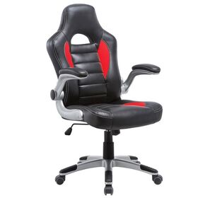 Bf7950-a Gaming Πολυθρόνα pu Μαύρο - Κόκκινο