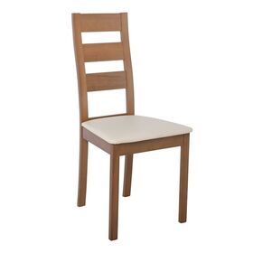 Miller Καρέκλα Οξιά Aroma Beech, pvc Εκρού