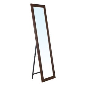 Mirror Καθρέπτης Δαπέδου Τοίχου Ξύλινος Καρυδί