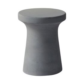Concrete Σκαμπό Κήπου - Βεράντας, Cement Grey