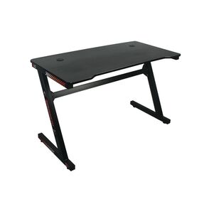 Gaming Γραφείο 120x60cm Τ.carbon Μέταλλο Βαφή Μαύρο