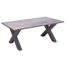 Alley Τραπέζι Dining Κήπου-Βεράντας alu Grey