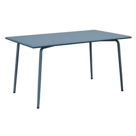 Brio Flat Τραπέζι-pro Κήπου - Βεράντας, Μέταλλο Βαφή Sandy Blue 5415c