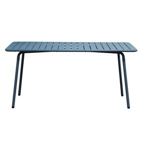 Brio Slat Τραπέζι-pro Κήπου - Βεράντας, Μέταλλο Βαφή Sandy Blue 5415c