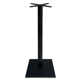 Prato-w Βάση Τραπεζιού bar 45x45cm H.108cm Μέταλλο Βαφή Μαύρο / 13,00kg