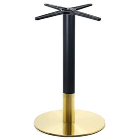 Riva Βάση Τραπεζιού Gold Inox #201 - Black / 11,70 kg