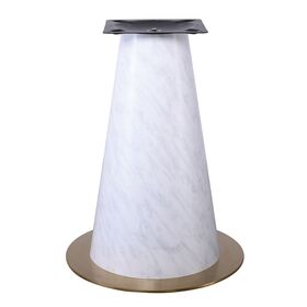 Scott Βάση Τραπεζιού Gold Inox #201 (23,20 kg) / Κολώνα Απόχρωση Μάρμαρο