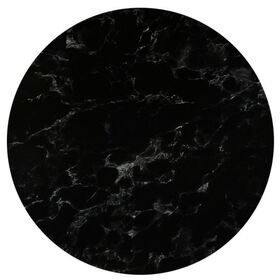 Hpl (High Pressure Laminated) Επιφάνεια Τραπεζιού Απόχρωση Black Marble, Εξωτερικού Χώρου
