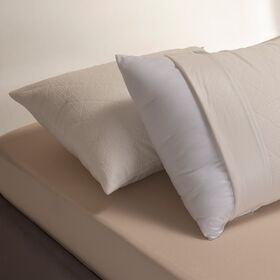 Σετ Προστατευτικα Μαξιλαριων 50x70 Αδιαβροχα Bamboo Jacquard