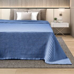 ΚΟΥΒΕΡΤΑ ΠΙΚΕ ΜΟΝΗ 170Χ240 ADAM HOME  BLUE
