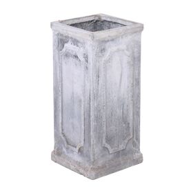 Flower pot Απόχρωση White Wash 22x22x47cm